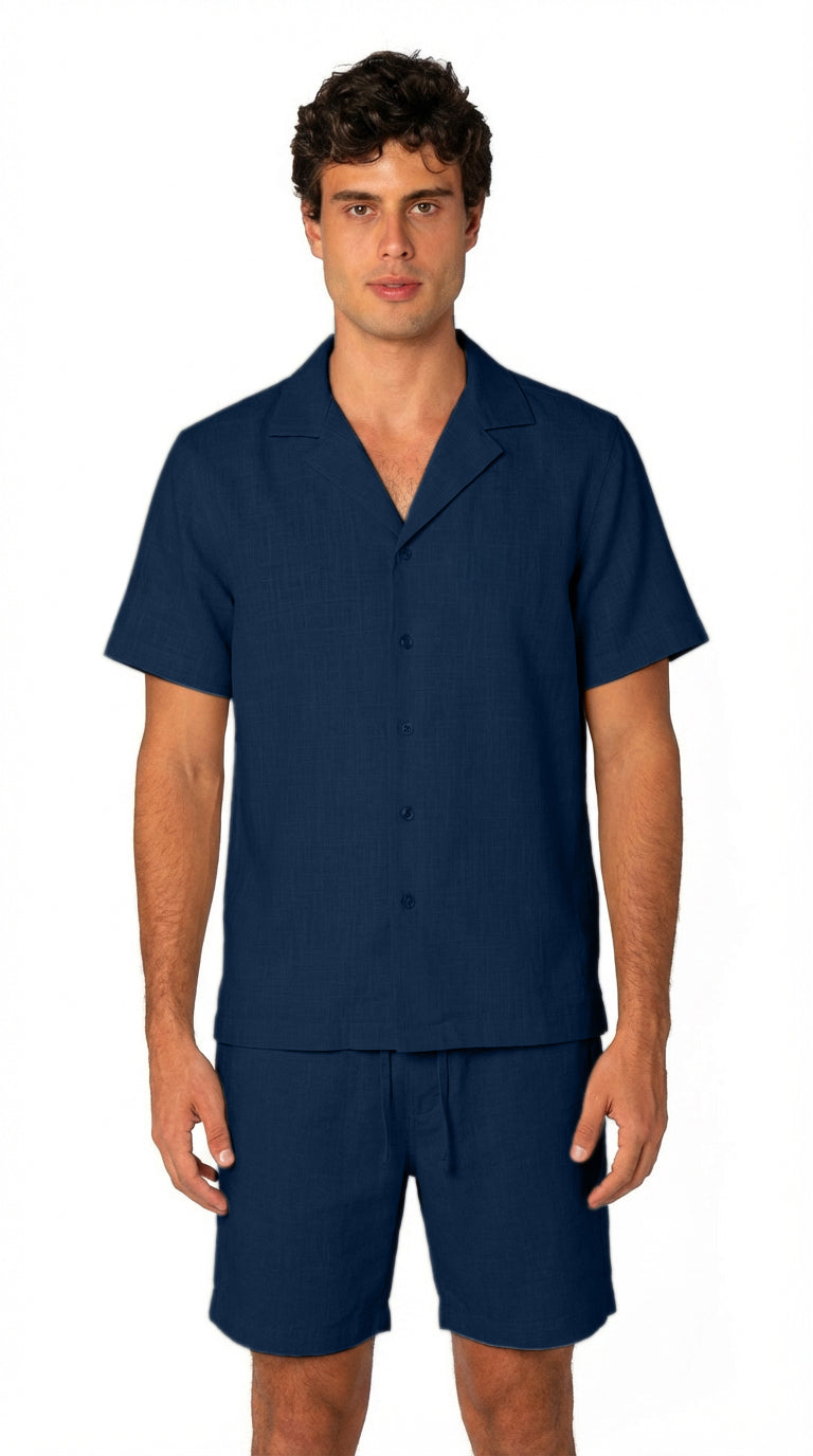 SHORT BLEU MARINE