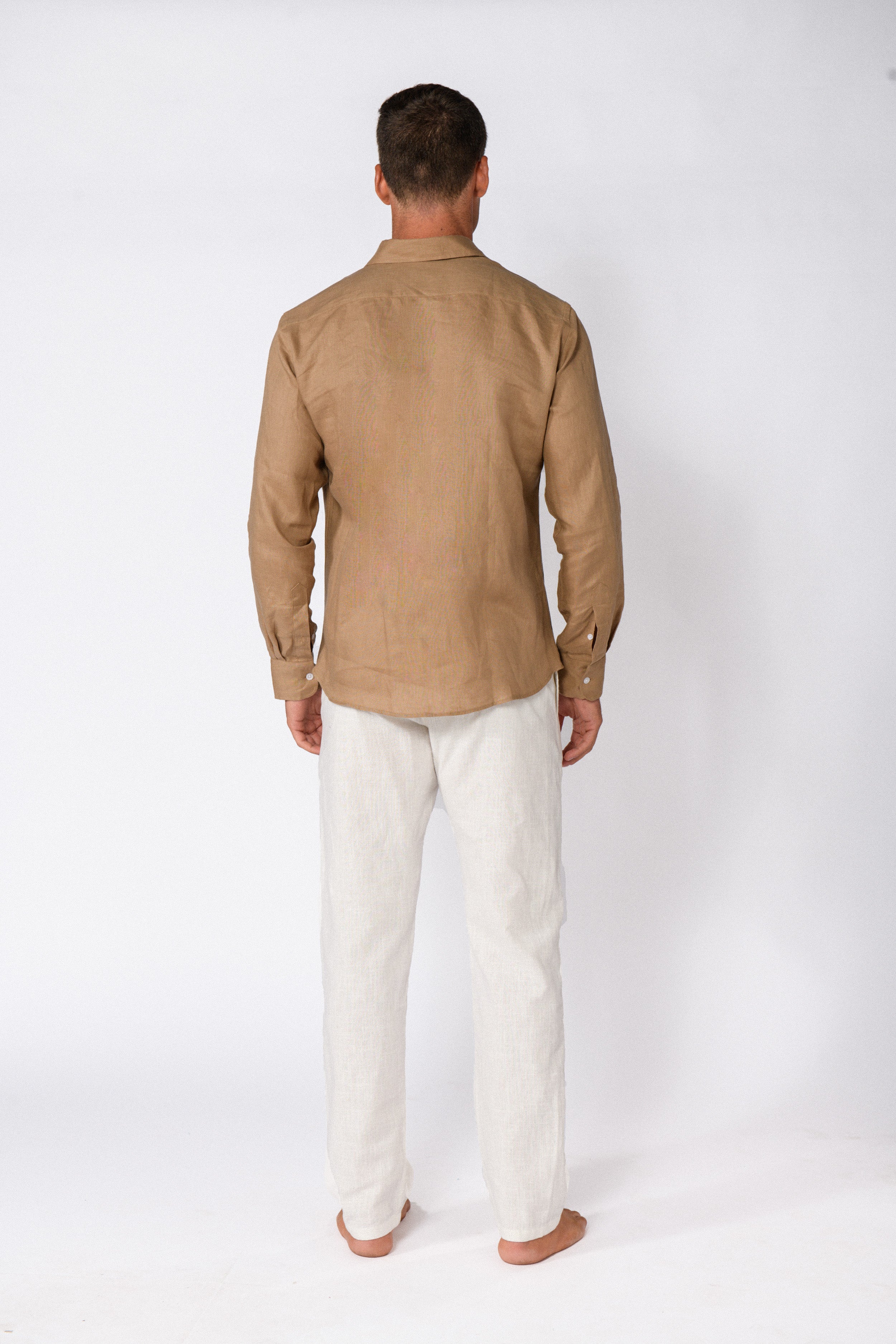 CHEMISE LIN SABLE
