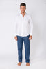 CHEMISE LIN BLANCHE