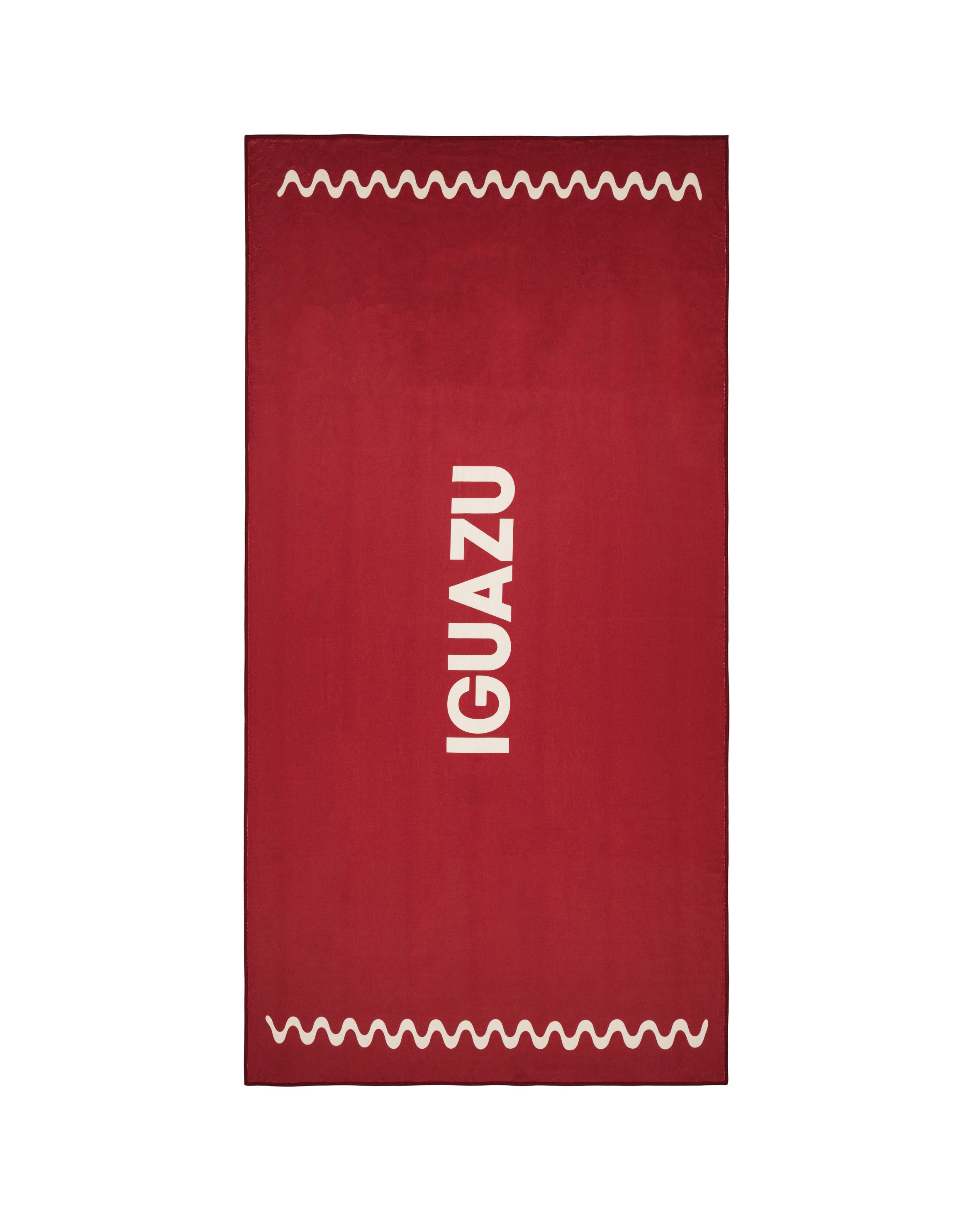 SERVIETTE - BORDEAU