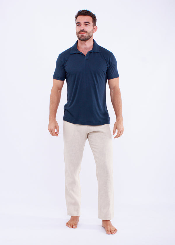 POLO BLEU FONCÉ