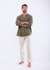 CHEMISE GAZ VERT KAKI