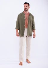 CHEMISE GAZ VERT KAKI