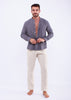 CHEMISE GAZE GRIS