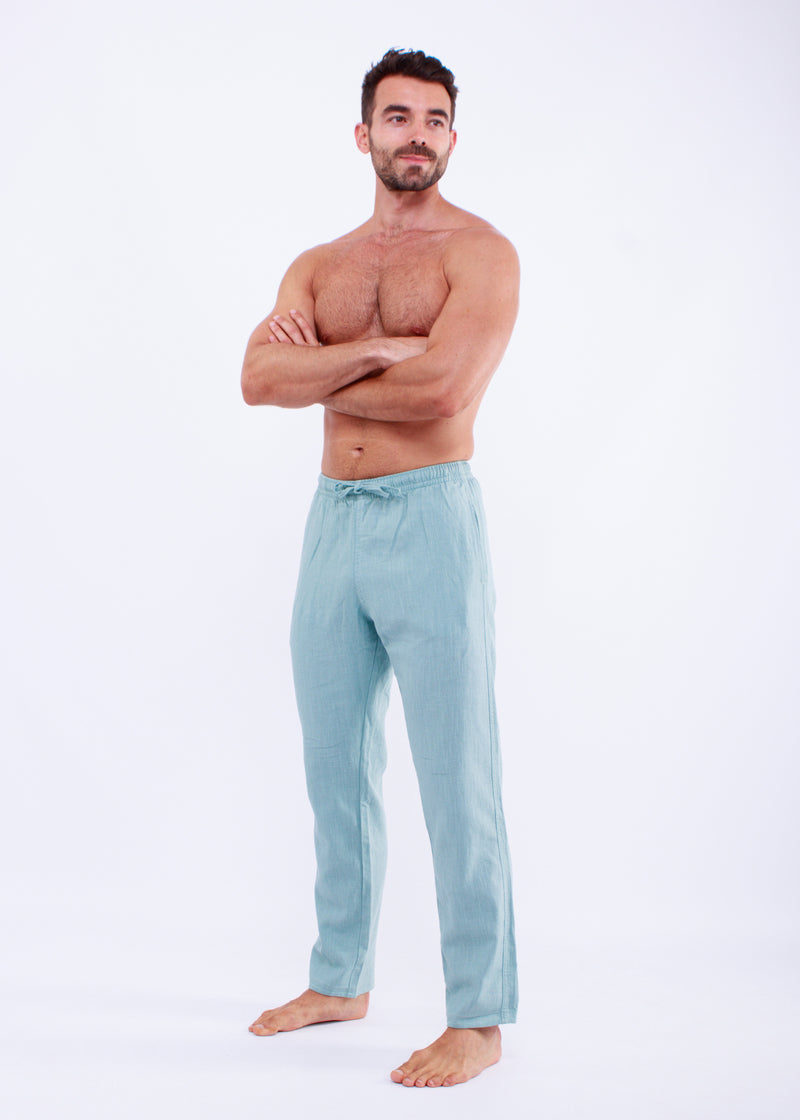 PANTALON BLEU CLAIR