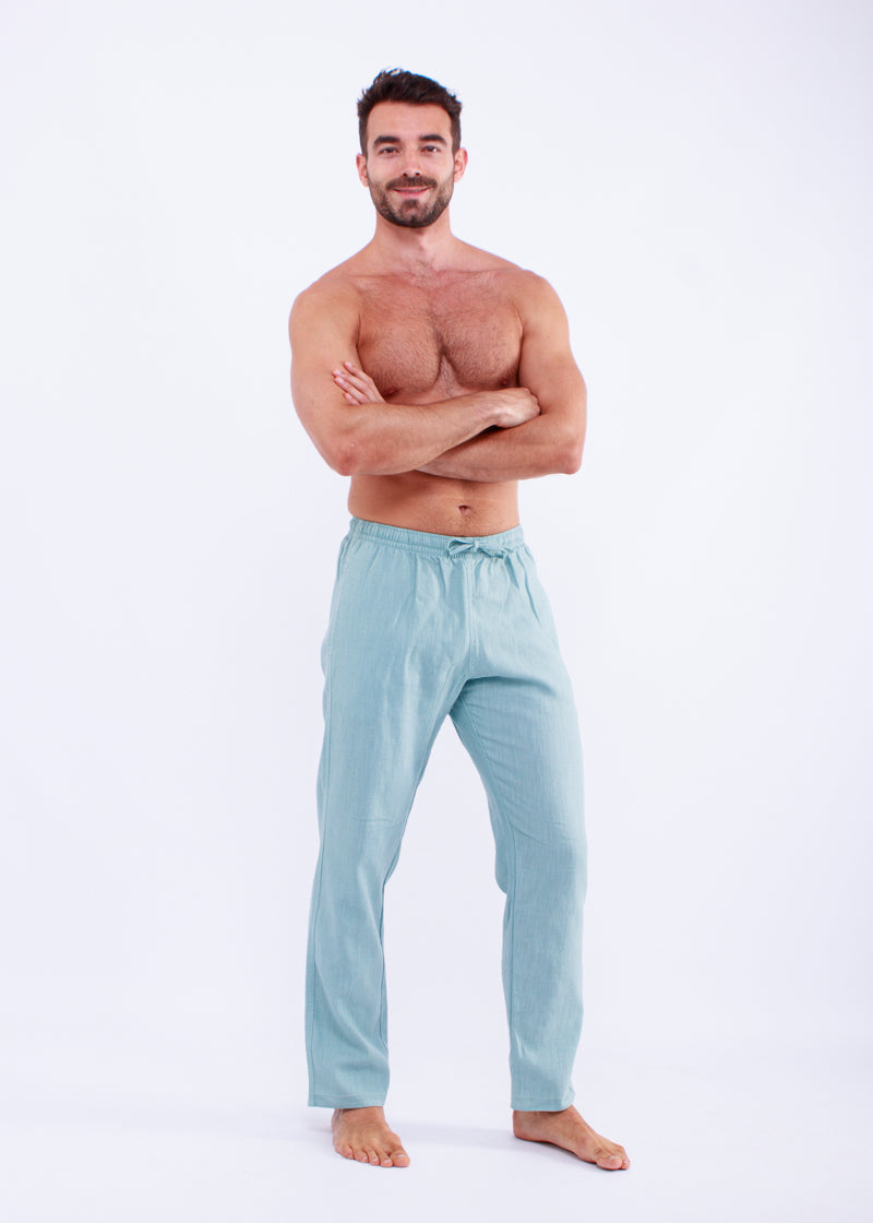 PANTALON BLEU CLAIR
