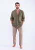 CHEMISE GAZ VERT KAKI