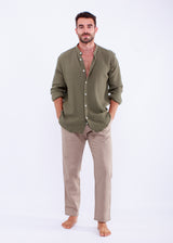 CHEMISE GAZ VERT KAKI
