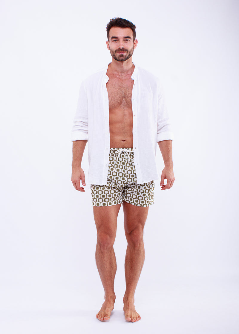 CHEMISE GAZE BLANCHE