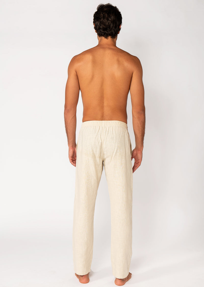 PANTALON ECRU