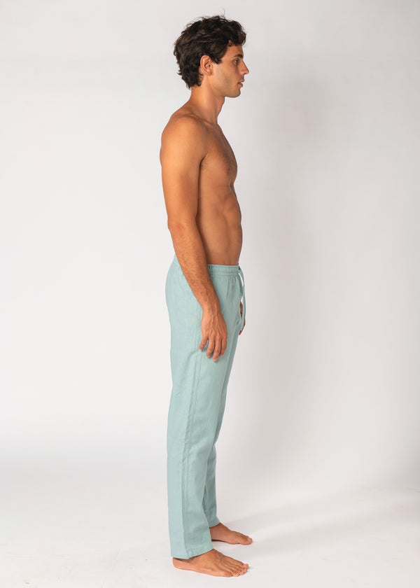 PANTALON BLEU CLAIR