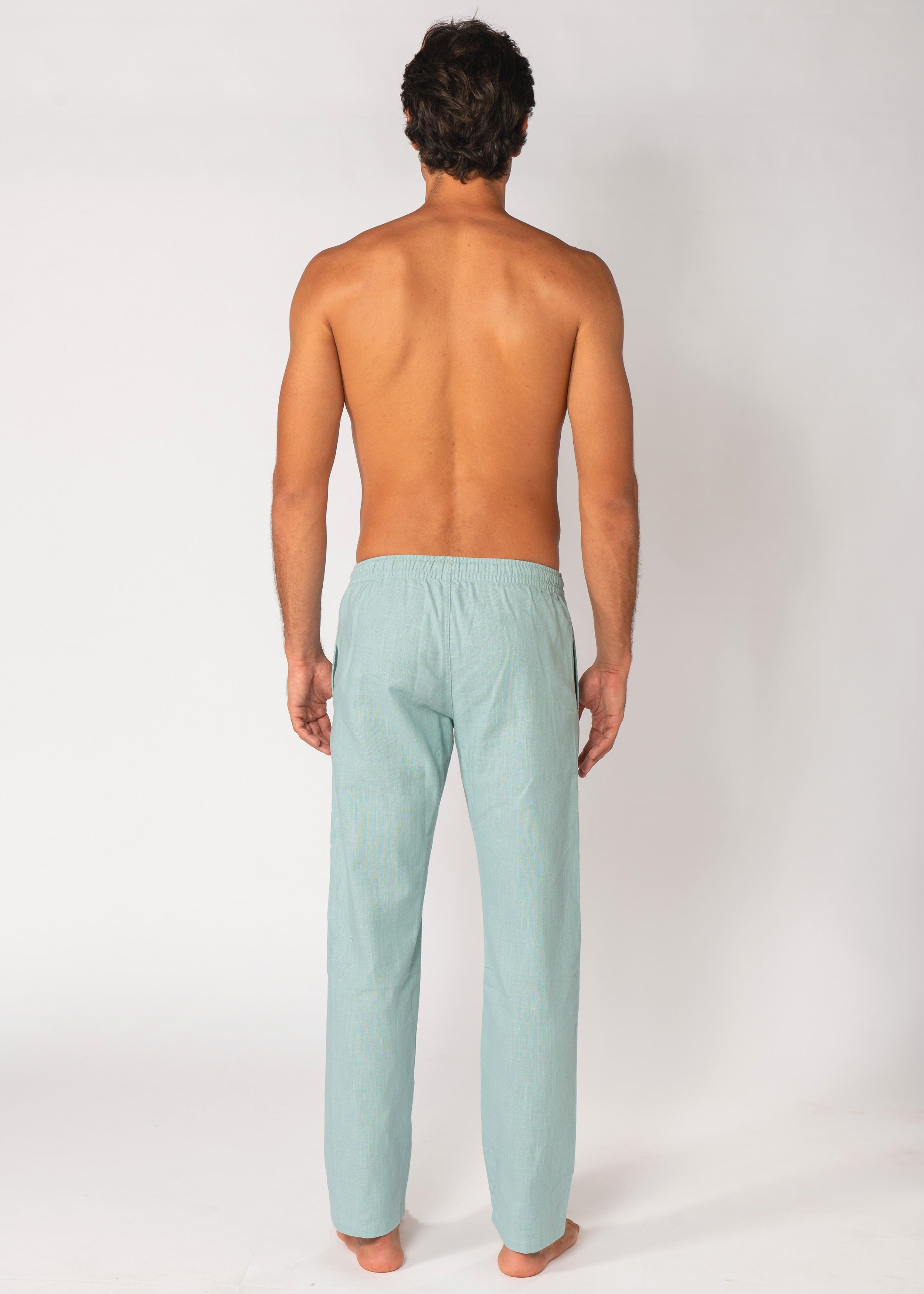 PANTALON BLEU CLAIR