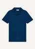 POLO BLEU FONCÉ CACHEMIRE