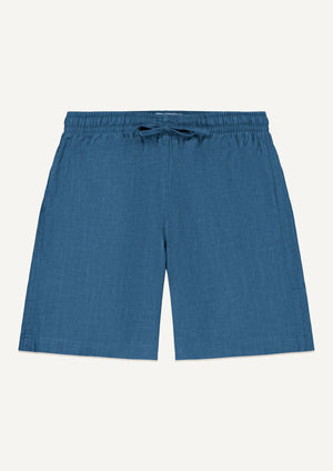 SHORT BLEU PETROLE