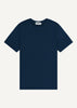 T-SHIRT CACHEMIRE BLEU MARINE