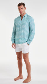 CHEMISE BARRA DE TIJUCA AZUL