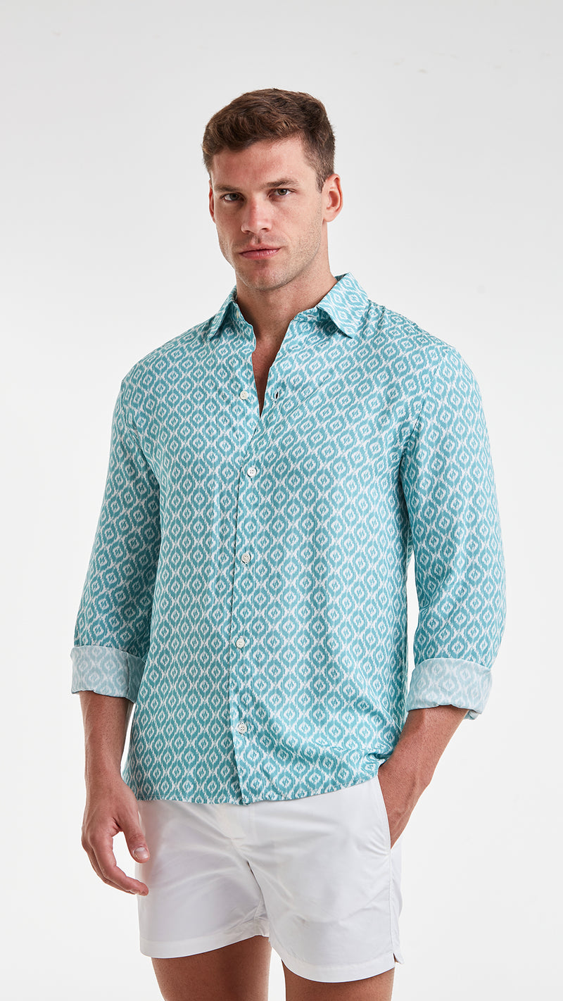 CHEMISE BARRA DE TIJUCA AZUL