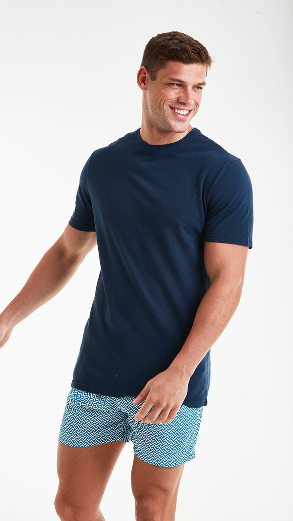 T-SHIRT BLEU MARINE