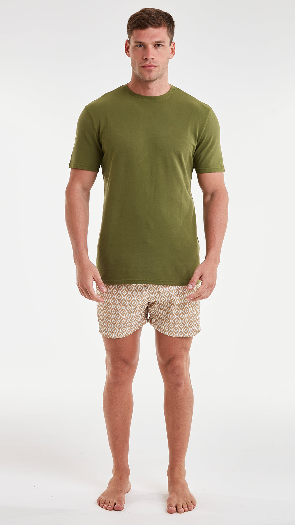 T-SHIRT VERT KAKI