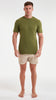 T-SHIRT VERT KAKI