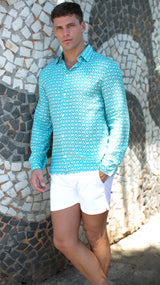 CHEMISE BARRA DE TIJUCA AZUL